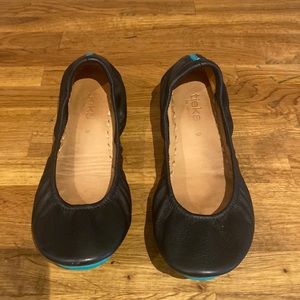 Tieks size 9 black leather